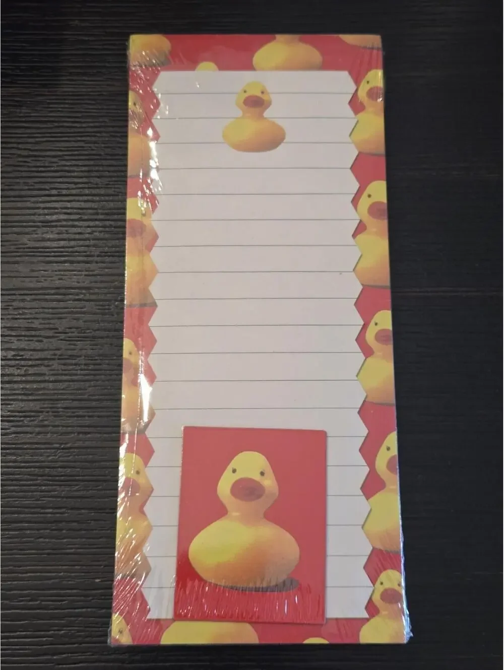 Rubber Ducky Magnetic To Do Pad Matching Magnet 80 Sheets Red Sealed New